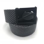 [ прекрасный товар ] Nike ga коричневый ремень серый × чёрный Logo пряжка женский Golf одежда NIKE