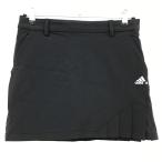  Adidas юбка темно-серый боковой плиссировать внутри сторона внутренний брюки женский S Golf одежда adidas( прекрасный товар )|SALE цена 