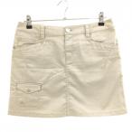  Kappa юбка бежевый тканый ткань несколько карман женский 11 Golf одежда Kappa( очень красивый товар )|SALE цена 
