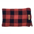 [ прекрасный товар ] Adidas защита горла "neck warmer" красный × темно-синий проверка обратная сторона ворсистый кнопка M-L Golf одежда adidas