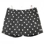 [ очень красивый товар ] Kappa шорты чёрный × белый точка женский 11 Golf одежда Kappa