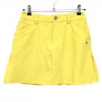 [ очень красивый товар ] Kappa стрейч юбка желтый Heart .... женский M Golf одежда Kappa