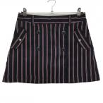 [ прекрасный товар ] Admiral юбка темный темно-синий × красный полоса женский M Golf одежда Admiral