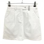  Fidra юбка белый проверка тканый ткань женский S/P Golf одежда FIDRA( очень красивый товар )|SALE цена 