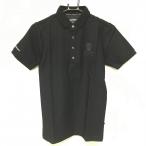 マークアンドロナ 半袖ポロシャツ 黒 スカル Trianglesquare メンズ S ゴルフウェア MARK＆LONA（新品）／SALE価格