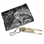 [ не использовался товар ] Mark and rona зеленый вилка Gold Skull Golf MARK&LONA