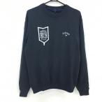  Callaway подкладка есть свитер темно-синий × белый Logo .... вязаный мужской LL Golf одежда Callaway