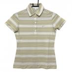 ナイキゴルフ半袖ポロシャツベージュ...