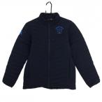  Kappa пуховик темно-синий × голубой легкий рукав Logo .... мужской M Golf одежда Kappa