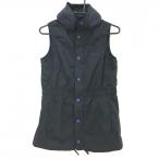  Heal Creek внешний лучший чёрный × лиловый капот место хранения подкладка мельчайший ворсистый женский 40(M) Golf одежда Heal Creek|SALE цена 