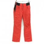 フィラゴルフ中綿パンツオレンジチェ...