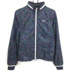  Callaway 2WAY жакет темно-синий × розовый звук . рисунок обратная сторона сетка жакет капот место хранения рукав съемный женский L Golf одежда Callaway