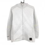  Adidas вязаный Zip Parker светло-серый × белый . примерно земля узор мужской XL Golf одежда adidas