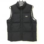 [ очень красивый товар ] van Dell двусторонний жилет чёрный × белый одна сторона тысяч птица .. тепловое хранение . мужской M Golf одежда 2024 год модели BANDEL