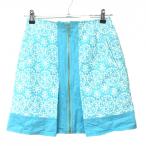  Callaway юбка голубой × белый общий рисунок подкладка есть женский S Golf одежда Callaway