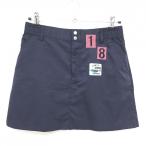 [ очень красивый товар ] Le Coq нейлон юбка темно-синий фетр нашивка задний poke серебряный кнопка женский 11 Golf одежда le coq sportif