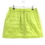 [ очень красивый товар ]bela Junior Golf с хлопком юбка светло-зеленый передний Zip женский L Golf одежда BeraJr