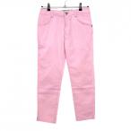 [ прекрасный товар ] Kappa половина край длина брюки свет розовый цельный Logo женский M Golf одежда Kappa