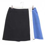  Munsingwear одежда юбка темно-синий × голубой сетка style женский 11 Golf одежда Munsingwear