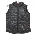 [ прекрасный товар ] Under Armor с хлопком лучший чёрный × лиловый Logo общий рисунок кнопка-застежка женский LG Golf одежда UNDER ARMOUR