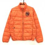 [ прекрасный товар ] filler Golf пуховик orange общий рисунок Logo темно-синий женский M Golf одежда FILA GOLF