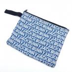 [ прекрасный товар ] Jack ba колено мульти- сумка белый × голубой Logo общий рисунок задняя поверхность сетка Cart сумка Golf Jack Bunny