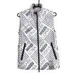 [ новый товар ] Mark and rona внешний лучший белый × серый общий рисунок Logo помятость обработка мужской M Golf одежда MARK&LONA