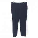 [ очень красивый товар ]tigola брюки-карго темно-синий "в елочку" тканый ткань чай оборудован возможно мужской 79 Golf одежда TIGORA