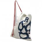 [ очень красивый товар ] russell no сумка для обуви белый × темно-синий ru коричневый маска мешочек внутри сторона боа Golf RUSSELUNO