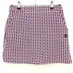 [ очень красивый товар ] Admiral юбка белый × темно-синий × розовый тысяч птица .. внутри сторона внутренний брюки женский L Golf одежда Admiral