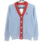 [ новый товар ] Jack ba колено вязаный кардиган голубой ×re Дубай цвет COOL CLOVER женский 1(M) Golf одежда Jack Bunny