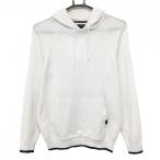 [ прекрасный товар ] Callaway вязаный Parker белый × темно-синий Logo .... свитер мужской M Golf одежда Callaway