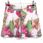 [ очень красивый товар ] ракушка bo юбка-брюки юбка свет розовый × красный розовый цветочный принт Logo .... женский USA-2/XS Golf одежда CHERVO