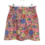 [ очень красивый товар ] Noisy Noisy стрейч юбка многоцветный цветочный принт задний sa Clan bo женский 38(S) Golf одежда M*U SPORTS
