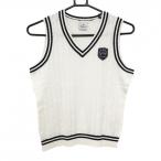 [ очень красивый товар ] Paradiso вязаный лучший белый × чёрный кабель плетеный женский M Golf одежда Paradiso