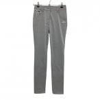 [ прекрасный товар ] Callaway брюки . серый Logo белый стрейч женский S Golf одежда Callaway