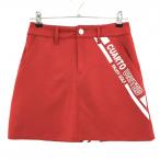[ новый товар ]k Alto united юбка красный × белый стрейч женский M Golf одежда CUARTO UNITED