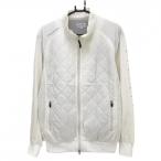 [ очень красивый товар ] Heal Creek с хлопком жакет белый стеганое полотно плечо Logo принт женский 52(XL) Golf одежда Heal Creek