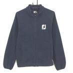  foot Joy жакет темно-синий × белый ворсистый . Logo мужской M Golf одежда FootJoy