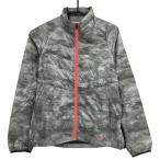 [ прекрасный товар ] Mizuno Golf пуховик серый × темно-серый камуфляж style breath Thermo женский M Golf одежда MIZUNO