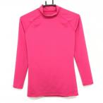 [ очень красивый товар ] Under Armor с высоким воротником внутренний рубашка розовый шея Logo женский LG Golf одежда UNDER ARMOUR