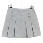 [ прекрасный товар ] Munsingwear одежда юбка чёрный × белый проверка женский 7 Golf одежда Munsingwear