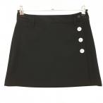  Kappa LAP юбка чёрный задний Logo женский 7 Golf одежда Kappa