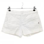  Pearly Gates шорты белый простой женский 0(S) Golf одежда PEARLY GATES