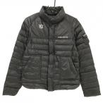 パーリーゲイツ 2WAYダウンジャケット 黒 袖着脱可 軽量 収納袋付 レディース 2 ゴルフウェア PEARLY GATES