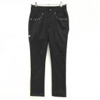 [ прекрасный товар ] Birdie рукоятка to брюки чёрный стрейч Skull женский S Golf одежда Birdie hunt