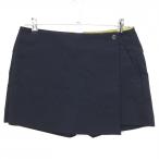  Le Coq юбка-брюки юбка чёрный передний обратная сторона сетка LAP женский 11 Golf одежда le coq sportif