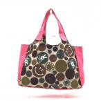  Pearly Gates Cart сумка Brown × розовый точка Nico Chan Smile Golf PEARLY GATES