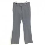 [ очень красивый товар ] Adidas брюки серая отстрочка розовый стрейч кромка roll выше возможно женский M/M Golf одежда adidas