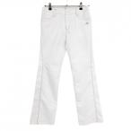 [ очень красивый товар ] Adidas брюки белый боковой линия стрейч женский M/M Golf одежда образец товар adidas